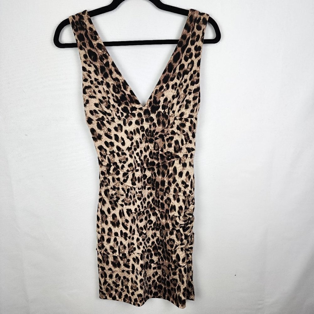 Forever 21 Animal‎ Print Bodycon Dress S